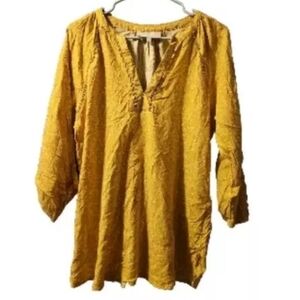 Grand And Greene Womens Blouse Top Multi-Color Size Small